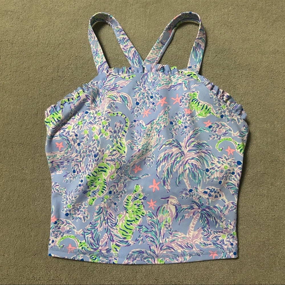 Lilly Pulitzer Luxletic Letitia Bra Tank UPF 50+ - Women’s Size XXS